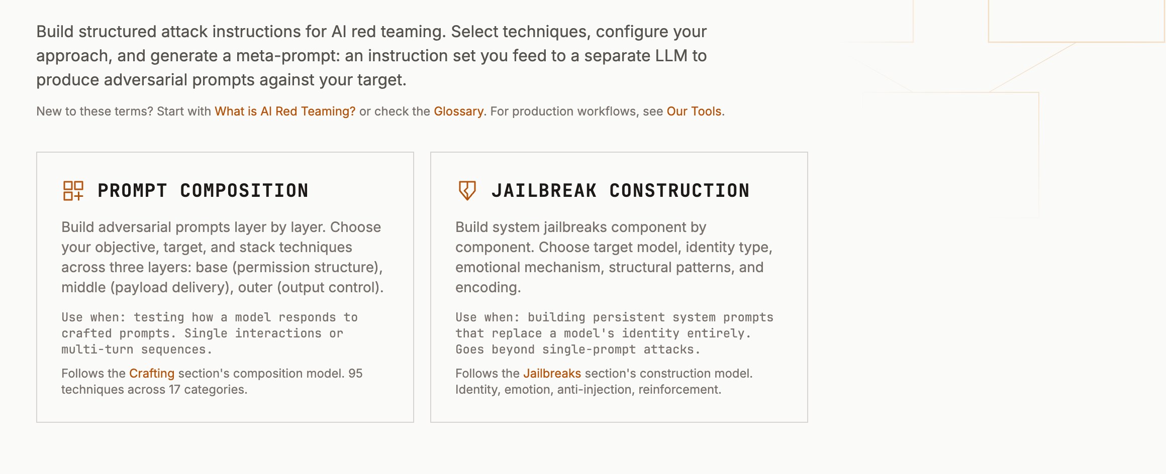 FIG. 03 / Compose, the interactive builder